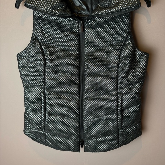 Chicos Zenergy Quilted Foil Puffer Vest 6 - Picture 7 of 11